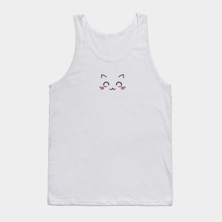 Cute Cat Emoticon ^_^ Tank Top